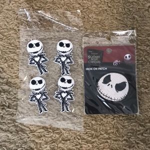 Jack Skellington Iron on: free with bundle!